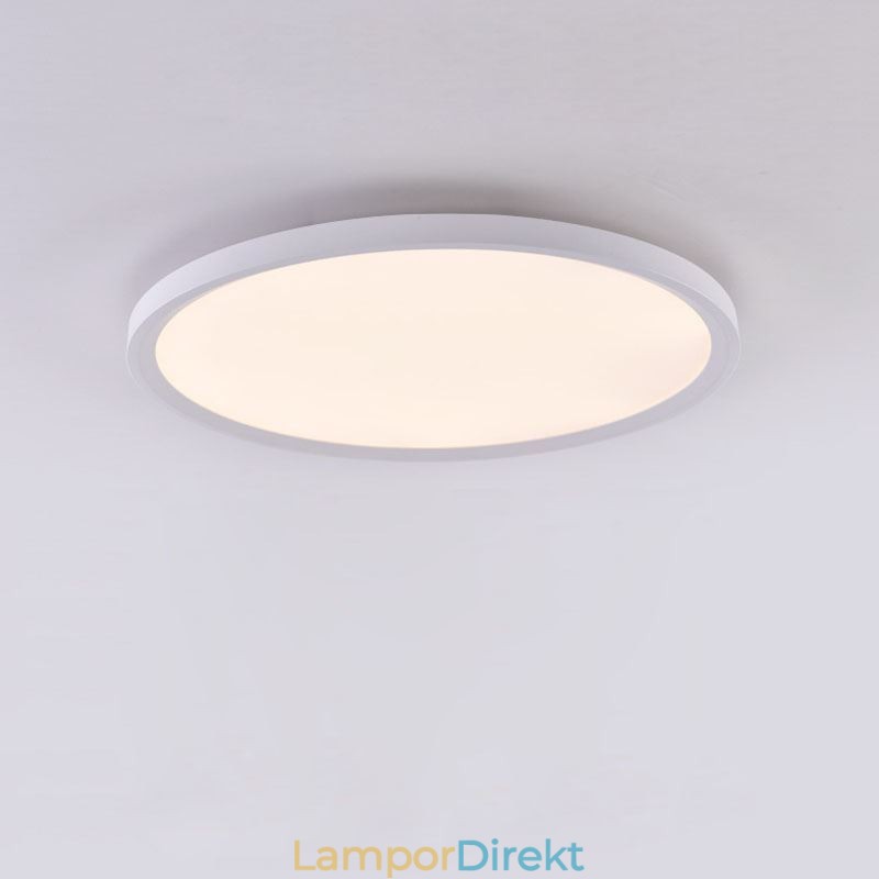 Nordic Round Flush Mount Super Thin Ceiling Light Aluminium Rung Lamp Lighting