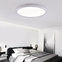 Nordic Round Flush Mount Super Thin Ceiling Light Aluminium Rung Lamp Lighting