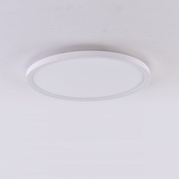 Nordic Round Flush Mount Super Thin Ceiling Light Aluminium Rung Lamp Lighting