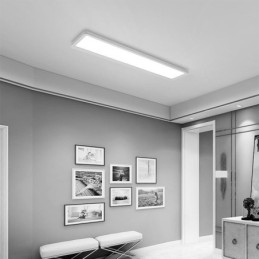 Panel Infälld Nordic Super Thin Rectangle Taklampa Hembelysning Light