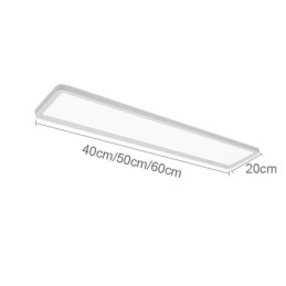 Panel Infälld Nordic Super Thin Rectangle Taklampa Hembelysning Light