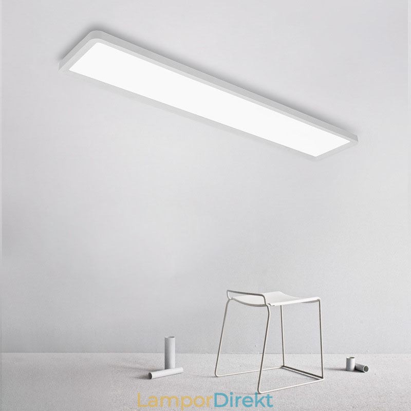 Panel Infälld Nordic Super Thin Rectangle Taklampa Hembelysning Light
