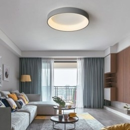 Flush Mount Modern Rund Taklampa Energisparlampa