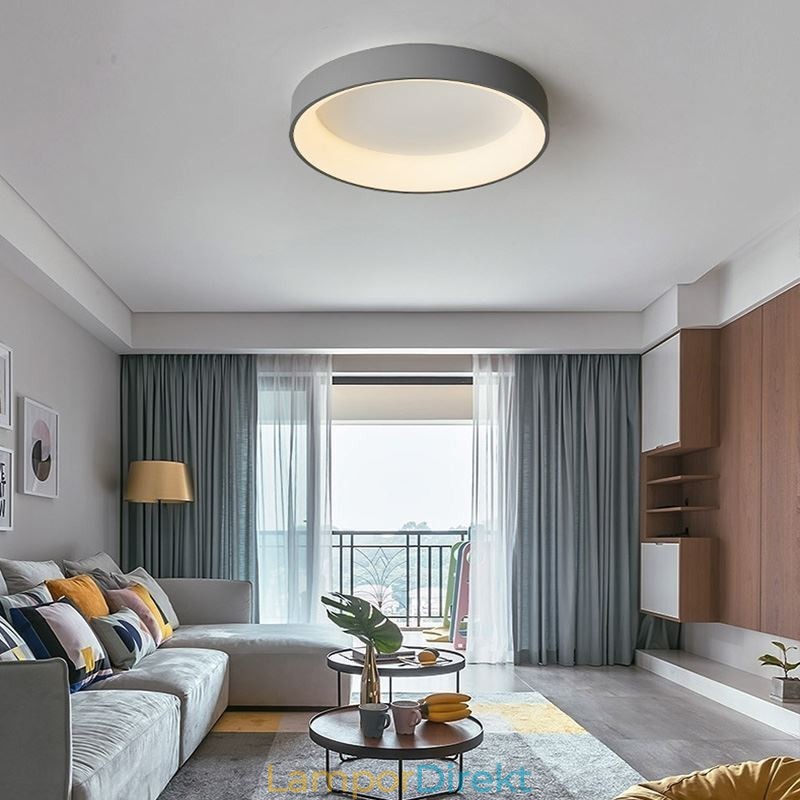 Flush Mount Modern Rund Taklampa Energisparlampa