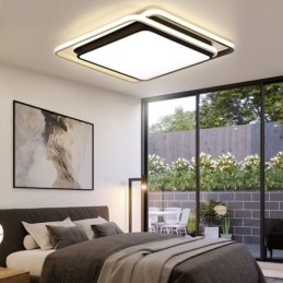 Modern Enkel Infälld Geometrisk Taklampa Fyrkantig Ramlampa