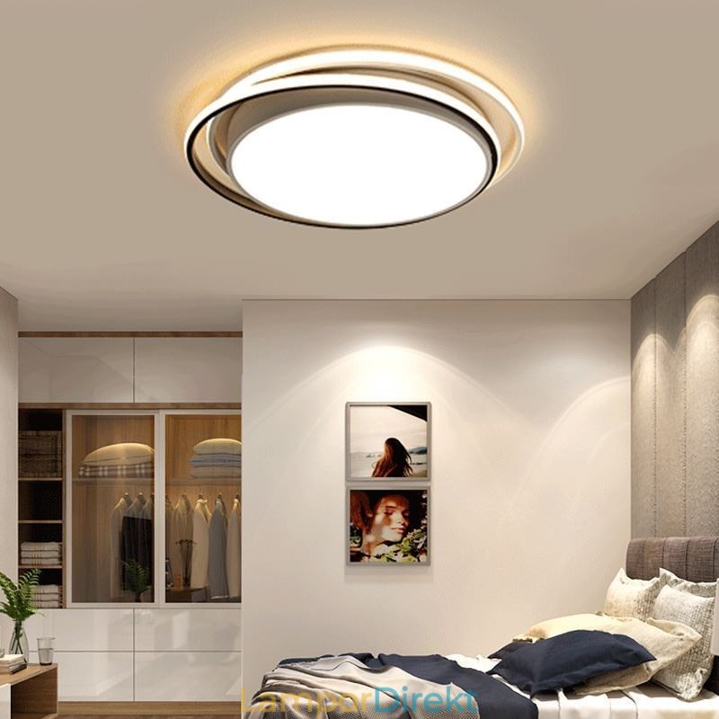 Modern Enkel Infälld Geometrisk Taklampa Fyrkantig Ramlampa