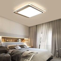 Modern Enkel Infälld Geometrisk Taklampa Fyrkantig Ramlampa