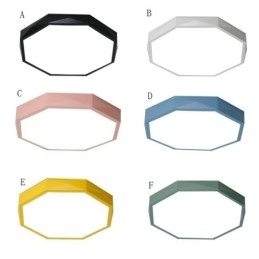 Modern Infälld Special Hexagon Design Taklampa Ultratunn Lamp Light