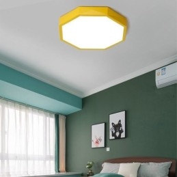 Modern Infälld Special Hexagon Design Taklampa Ultratunn Lamp Light