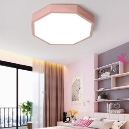 Modern Infälld Special Hexagon Design Taklampa Ultratunn Lamp Light