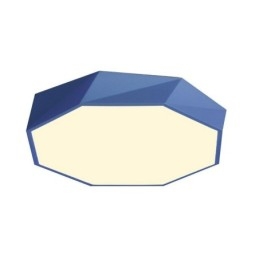 Modernt Infällt Special Octagon Design Takljus Ultratunnt Lampljus