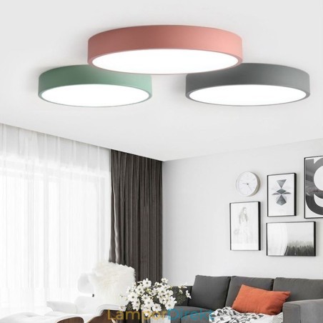 Modern Infälld Rund Taklampa Ultratunn Hembelysningslampa Modern Infälld Rund Taklampa Ultratunn Hembelysningslampa