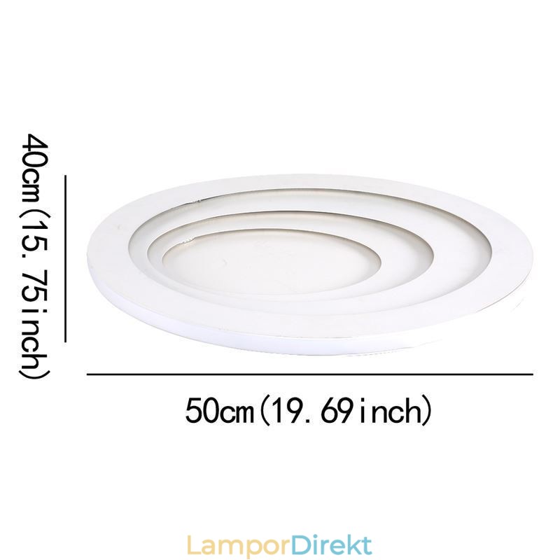 Modernt Flush Mount Water Drop Terrace Ceiling Light Side Illuminating Light