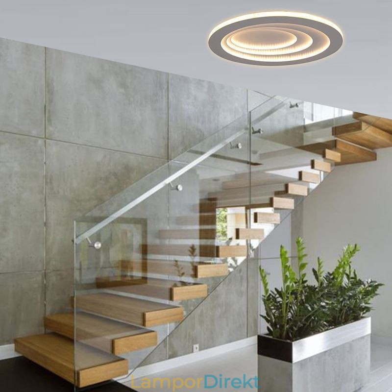 Modernt Flush Mount Water Drop Terrace Ceiling Light Side Illuminating Light