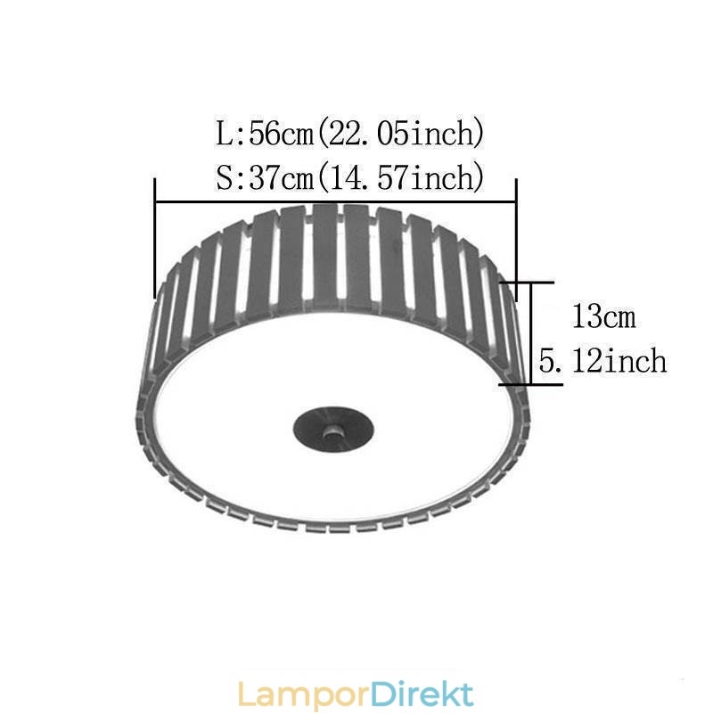 Stor Bambu Flush Mount Kinesiska Kreativa Taklampa Barnbelysning