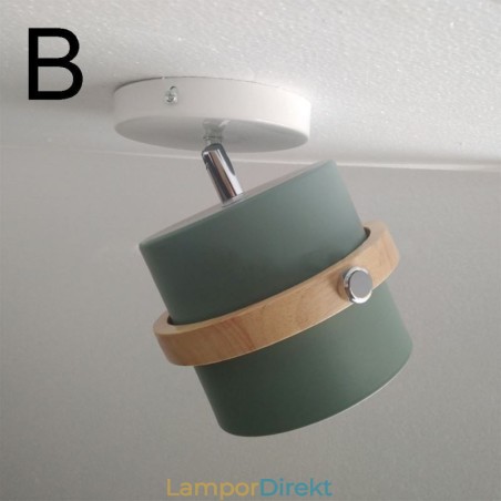 Rund Macaron Spotlight Kromatisk Taklampa (Single Light) Rund Macaron Spotlight Kromatisk Taklampa (Single Light)