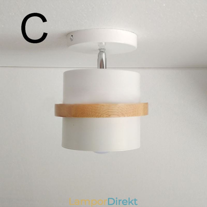Rund Macaron Spotlight Kromatisk Taklampa (Single Light)