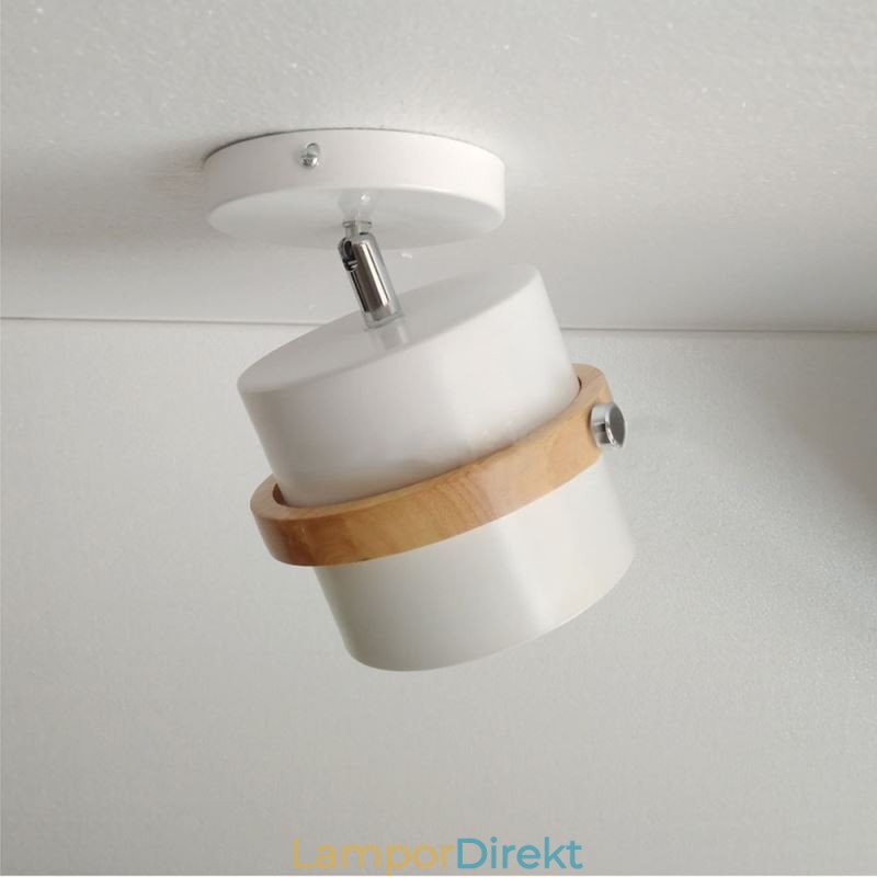 Rund Macaron Spotlight Kromatisk Taklampa (Single Light)