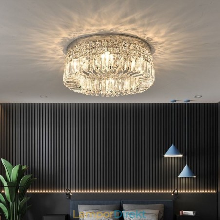 Modern Elegant Taklampa Flush Mount Crystal Taklampa Modern Elegant Taklampa Flush Mount Crystal Taklampa