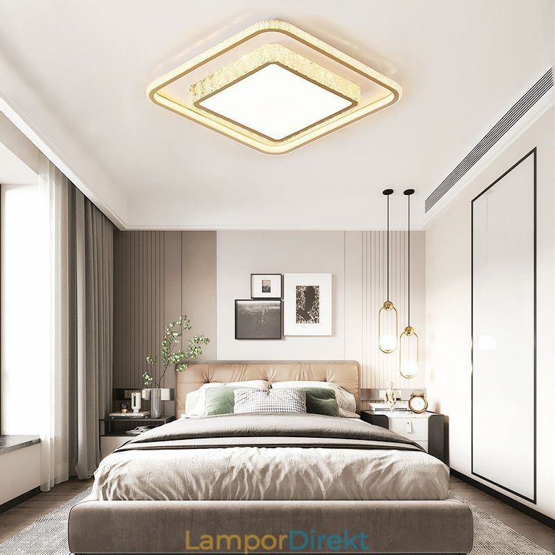 Kristall Taklampa Kreativ Taklampa