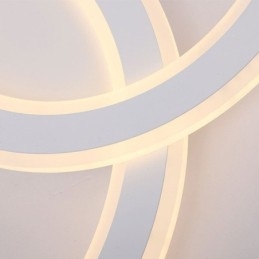Modern Enkel Infälld Taklampa I Akryl Med Bokstav C