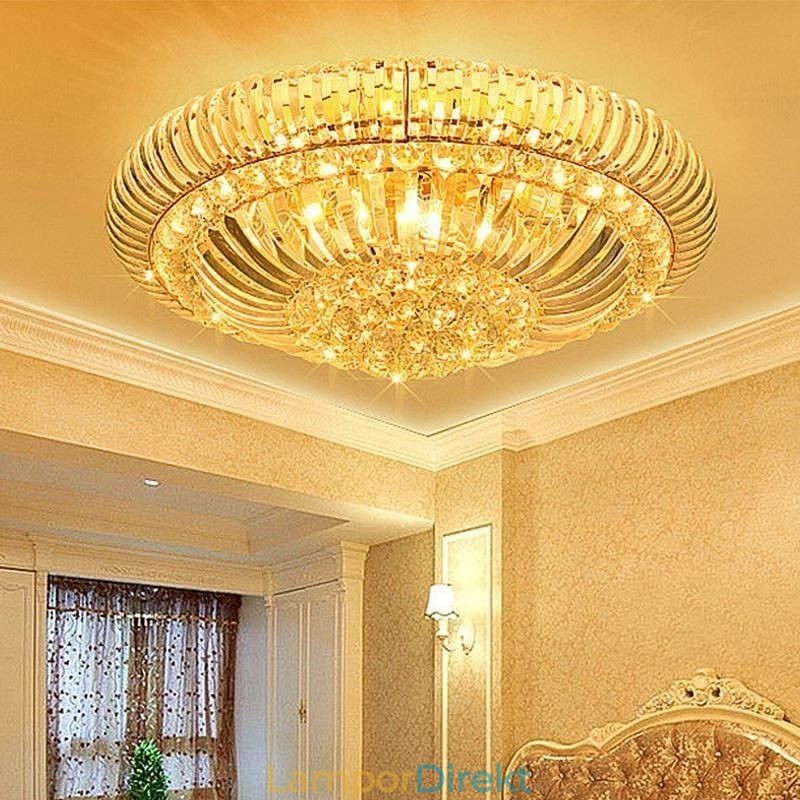 Modern Enkel Infälld Kristallrund Belysning