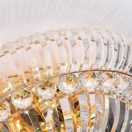 Modern Enkel Infälld Kristallrund Belysning