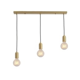Nordic Brass 3 Pendel Cluster Light Island Creative Minimalistisk Ljusarmatur