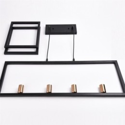 4 Light Pendel Light Industrial Style Lightingway