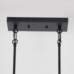 Industriell Metall Taklampa Trapetsformad Hängande Taklampa