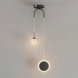 Rund Ring Pendelljus Modern Ball Hänglampa