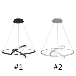 Modern Ljuskrona Dimbar 3-Ring Hängande Belysning