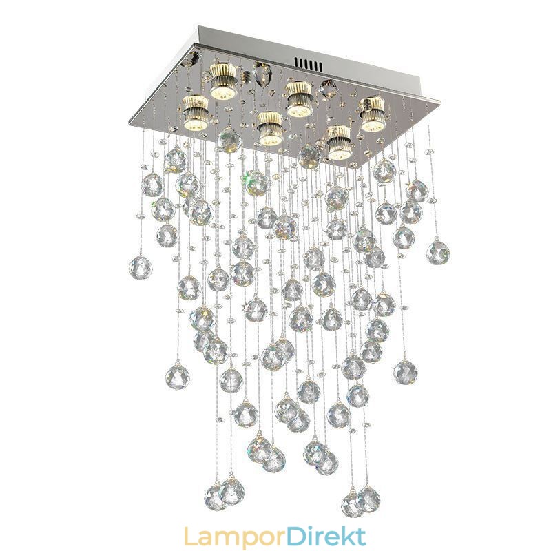 Modern Kristallkrona Infälld Taklampa
