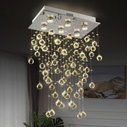 Modern Kristallkrona Infälld Taklampa