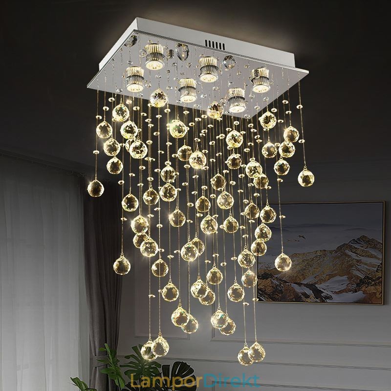 Modern Kristallkrona Infälld Taklampa