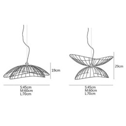 Modern Hat Ljuskrona Minimalistisk Dekor Pendellampa 1 Light