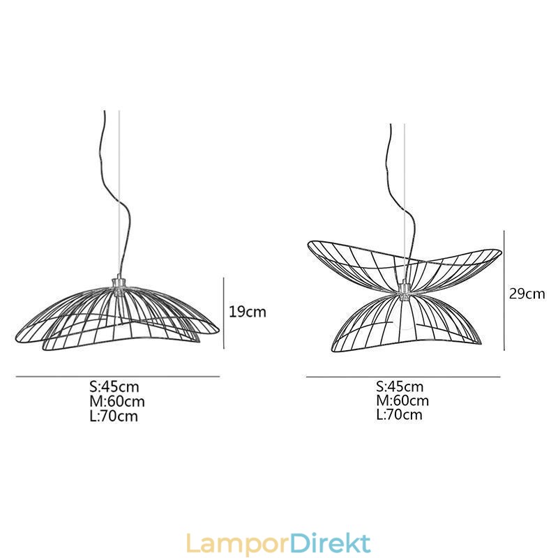 Modern Hat Ljuskrona Minimalistisk Dekor Pendellampa 1 Light