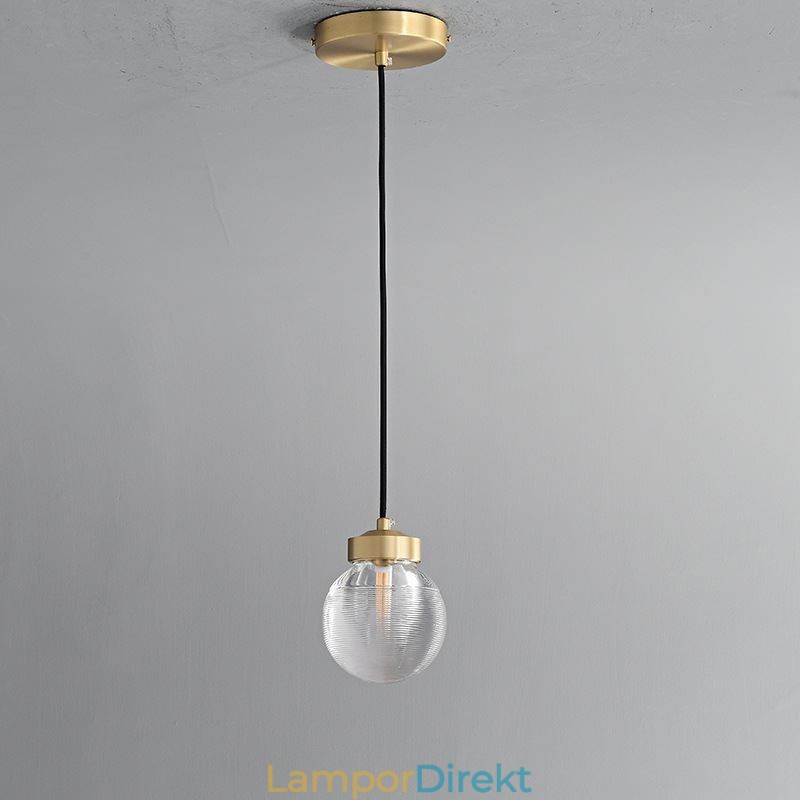 American Cluster Pendellampa Lyxig Glaskula Taklampa