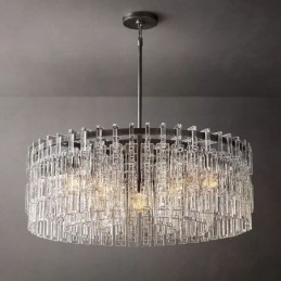 American Ceiling Light Lyx Crystal Pendellampa 60Cm