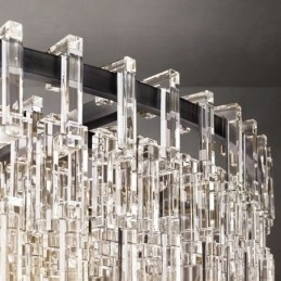 American Ceiling Light Lyx Crystal Pendellampa 60Cm