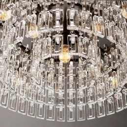 American Ceiling Light Lyx Crystal Pendellampa 60Cm