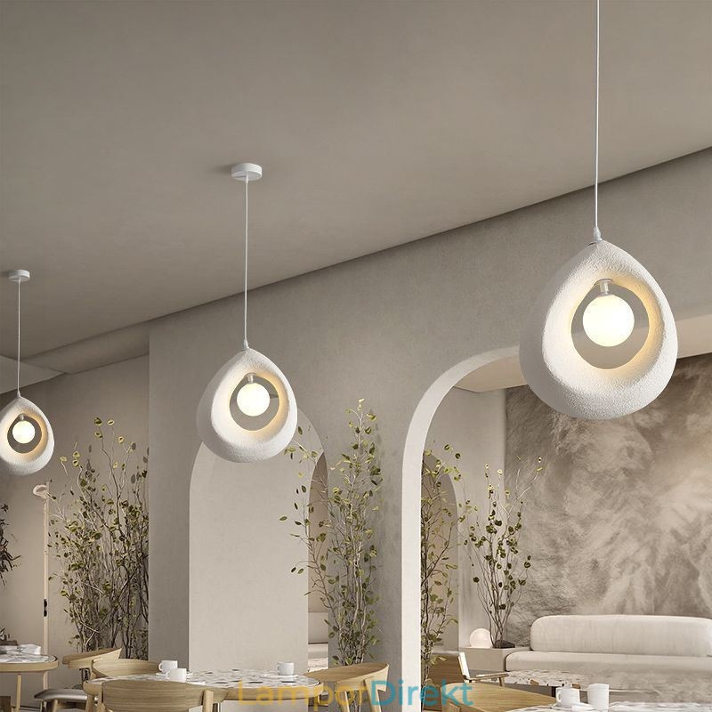 Resin Pendellampa Modern Enkel Taklampa