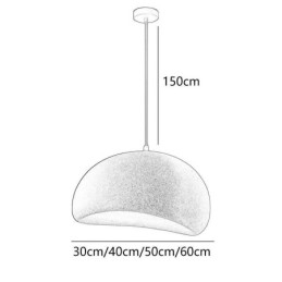 Resin Pendel Light Minimalistisk Hanging Light