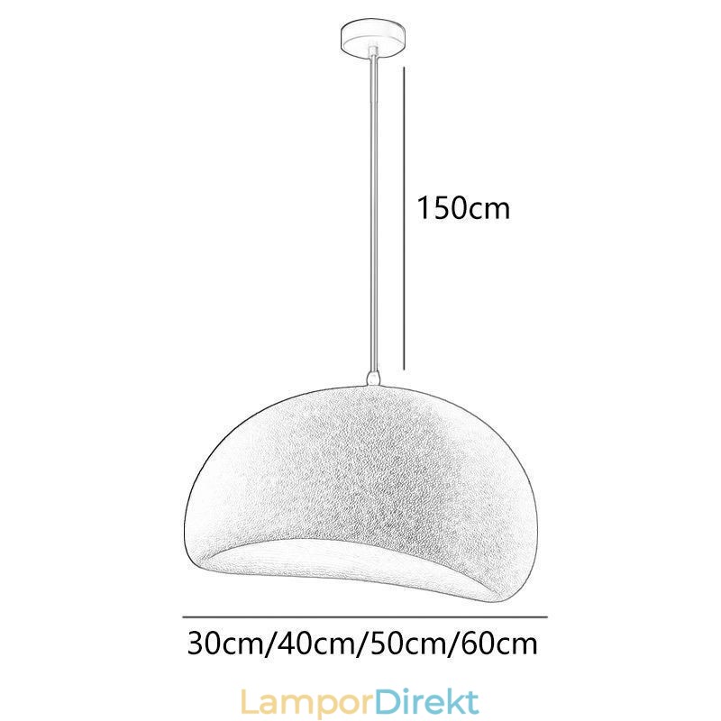 Resin Pendel Light Minimalistisk Hanging Light