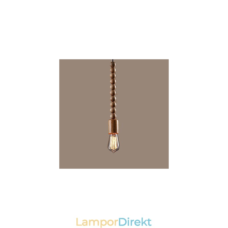 Ljuskrona Mini Style Traditionell Klassisk Trä Bambu