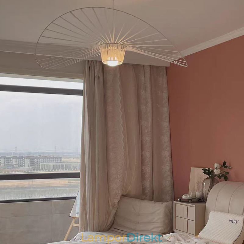 Taklampa Modern Enkel Enkel Iron Art Hat Form Taklampa