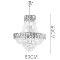 Crystal Pendel Light Lyx Decrative Taklampa
