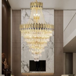 Crystal Pendel Light Sofistikerad Lyx Decrative Hanging Light 80Cm