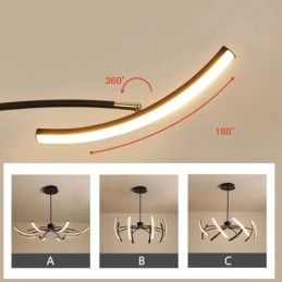 Pendellampa Minimalistisk Transformerbar Taklampa