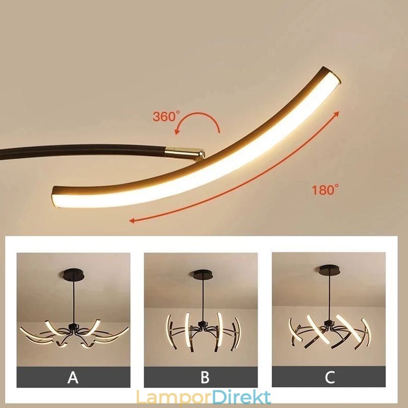 Pendellampa Minimalistisk Transformerbar Taklampa